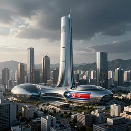 north korea as a superpower, futuristic pyongyang