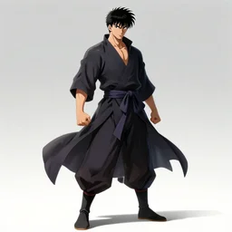 full body concept art of martial artist / sorcerer in the style of jean giraud in the style of akira toriyama trending on artstation deviantart pinterest photorealistic hd 8 k highlights and shadow detailed high resolution in color