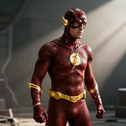 film still of jack black playing the flash