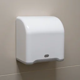 commercial washroom hand dryer, volumetric lighting, creterion collection, shot on 7 0 mm, instax