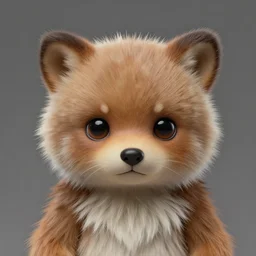 cute fur animal as a plastic doll, artdoll, closeup portrait by greg hildebrandt, studio lighting, muted colors, by terry richardson, by leonardo davinci, by beeple, ultrarelistic, extreme detail, reflections, trending on artstation, 8 k