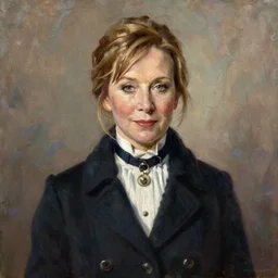 helen mirren age 3 0 as sherlock holmes. 1 7 0 0 s painting. oil on canvas.
