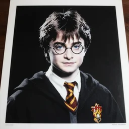 individual harry potter silk screen portrait banksy style