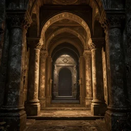 portal to the underworld, ultra detailed, warm interior light, cinematic shot, photorealistic, octane render, high definition, fine details, sinister mood, 8 k