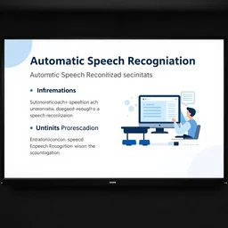 breathtaking powerpoint slides about automatic speech recognition