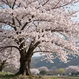 a cherry blossom tree during spring