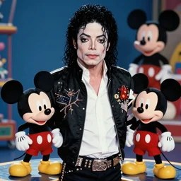 michael jackson, michael jackson, michael jackson, michael jackson, michael jackson, michael jackson, michael jackson, michael jackson, ( ( ( mickey mouse ) ) ), nendroid, butcher billy style