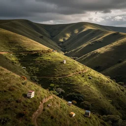 hills of books