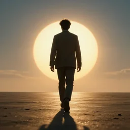walking on the sun hyper realism, cinematic, dramatic ambient lighting, epic composition, high detail, octane render, unreal engine, 8 k, depth of field, concept art, digital art, ray tracing,