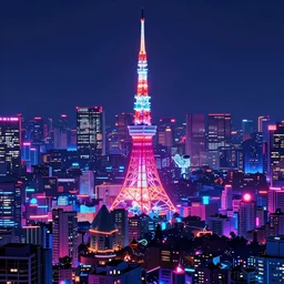 neon punk landscape, glow render, electrically - charged and reminiscent of scenes from tron or blade runner, featured tokyo and bangkok, by wayne barlowe, greg rutkowski, zdislav beksinski iridescent, photo illustration, hd, high depth, details