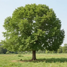 round trees, 4k, photo-realistic
