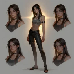 moody character design with rimlight, artstation