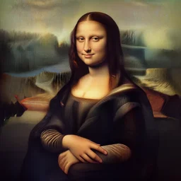 leonardo da vinchi's madonna dressed as a fireman by da vinchi, award winning, high resolution, 8 k