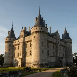 medieval castle, by leander engstrom