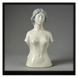 a woman made of ceramic, by steven assael, canon eos c 3 0 0, ƒ 1. 8, 3 5 mm, 8 k, medium - format print