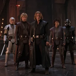 a screenshot of the best scene in all the star wars movies