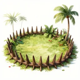 jungle spike trap deadly idea consept art