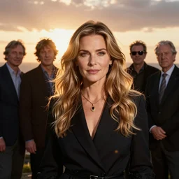 professional photography of a stunningly beautiful english female, sunset, god rays, by edward robert hughes, annie leibovitz and steve mccurry, david lazar, jimmy nelsson