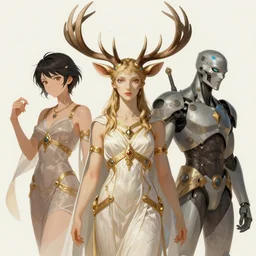 portrait of artemis, goddess of the hunt, digital art by artgerm and greg rutkowski, gaston bussiere, ( sakimi chan and android jones and ) karol bak, intricate, elegant