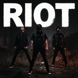 riot, album cover