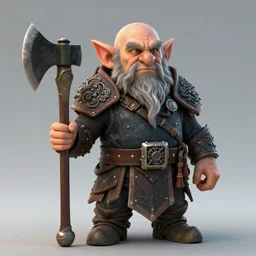 stunning portrait of a axe wielding maniac fantasy dwarf, artstation, nvidia, vray