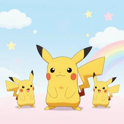 desktop wallpaper, pokemon, pastel, videogame, concept art
