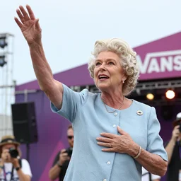 photo still of queen elizabeth at vans warped tour!!!!!!!! at age 7 0 years old 7 0 years of age!!!!!!! throwing down in the mosh pit, 8 k, 8 5 mm f 1. 8, studio lighting, rim light, right side key light
