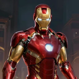 iron man, story book illustration!!!!!!