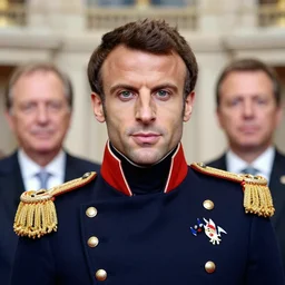 portrait of emmanuel macron dressed as napoleon in parliament, natural light, sharp, detailed face, magazine, press, photo, steve mccurry, david lazar, canon, nikon, focus