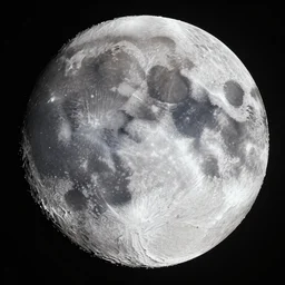 intricate hyper detailed ultra sharp 3 d render of moon hyper realistic, ultra detailed, octane render, volumetric cinematic lighting, 8 k post - production