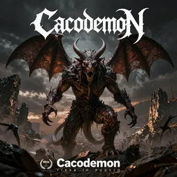 Cacodemon death metal album cover
