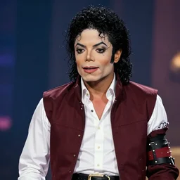 Michael Jackson as a muppet