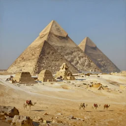 Aivazovsky pastiche of Egypt