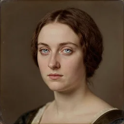 portrait of a beautiful young lady with silver eyes, colored daguerreotype, by Mackintosh, by Pontormo
