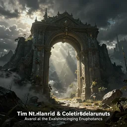 fantasy world portal by tim hildebrandt dramatic lighting, cinematic establishing shot, extremely high detail, photorealistic, cinematic lighting