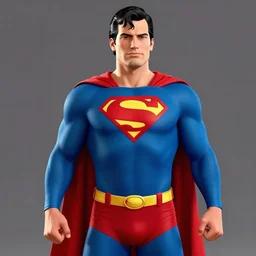 Superman in the style of GTA V