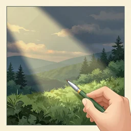 wikihow illustration explaining the art of prompt writing