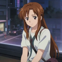 medium portrait emma watson in heavens feel movie, detailed face, violet evergarden, tokyo, ufotable, key visual, cinematic, sitting nearby the window, night time, street, fate stay night, unlimited blade works, greg rutkowski, high resolution, street clothes, anime, high budget