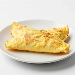 Donald Trump anthropomorphic omelette, food photography