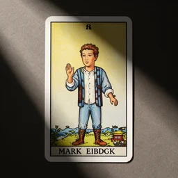 Tarot card of mark zuckerberg