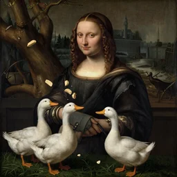 yo mama is so poor ducks throw bread at her, rennaissance masters portrait, jean giraud portrait, intricate details