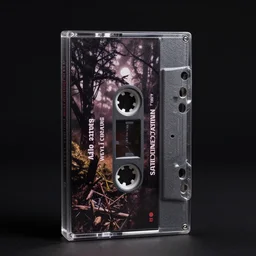 Cassette for Satanic underground hardcore punk rock music
