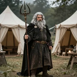 Dwarf baron in a gypsy camp