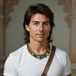 Tom Cruise as the Hindu God Vishnu