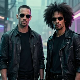 boring remake of matrix with 2 1 savage as neo 4 k uhd ultra realistic neon afro futuristic