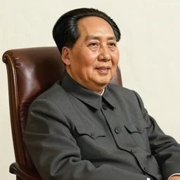 chairman mao , highly detailed, portait, character art by Fiona Staples.
