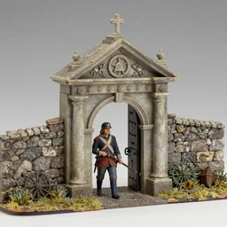 Portal to the North of England during the Jacobite Rebellion. Award winning 50 mm
