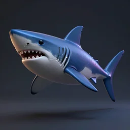 cyberpunk mako shark, zbrush, 4 k render, cinema 4 d octane,