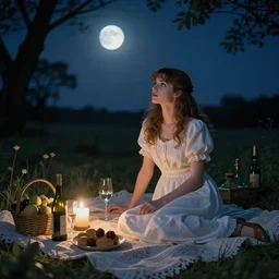 moonlit picnic by richard prince