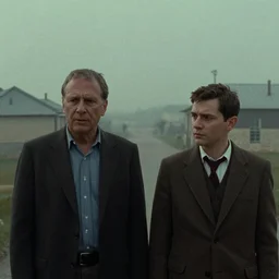 wes anderson cinematography, scene from el topo by alejandro jodorowsky, atmospheric haze, film. film still, 1 6 mm cinematography. todd hido, gregory crewdson